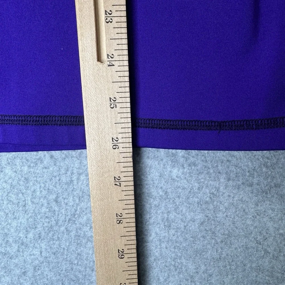 Nike Pro Hyperwarm 1/2 Zip Jacket Womens Large Fitted Purple 604885-504